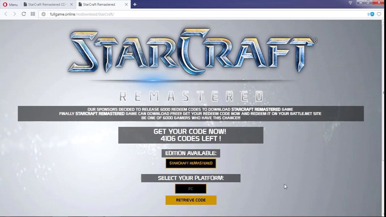 Starcraft 2 activation key